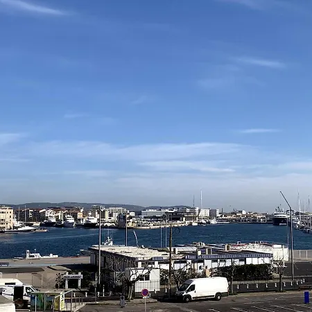 Beautiful P2 Center, Harbor And Sea View * Sète